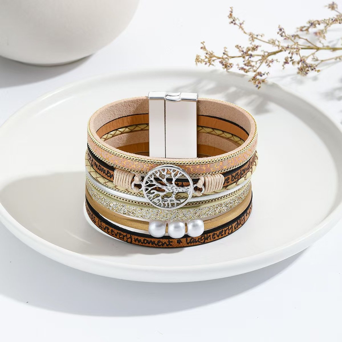 Women Leather Bracelet post thumbnail image